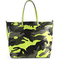 Valentino Camouflage Reversible Double Handle Tote photo