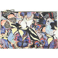 Valentino Camubutterfly Large Nylon Pouch photo