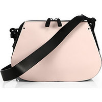 Valentino Covered Two-Tone Leather Shoulder Bag photo