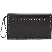 Valentino Rockstud Flap Clutch photo