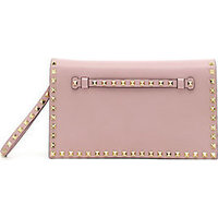 Valentino Rockstud Flap Clutch photo