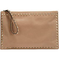 Valentino Rockstud Flat Clutch photo