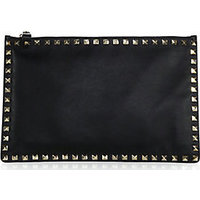 Valentino Rockstud Zip Pouch photo