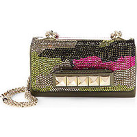 Valentino Va Va Voom Crystal Camouflage Shoulder Bag photo