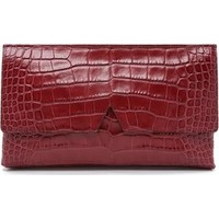 Vince Croc Embossed Clutch photo