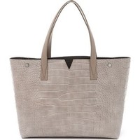 Vince Croc Embossed Medium Tote photo