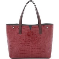 Vince Croc Embossed Medium Tote photo