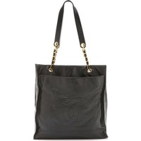 What Goes Around Comes Around Chanel Flat CC Tote (Previously Owned) photo