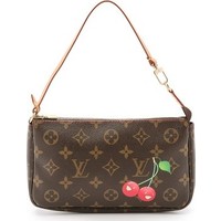 What Goes Around Comes Around Louis Vuitton Murakami Cerises Pouchette (Previously Owned) photo