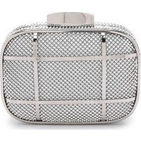 Whiting & Davis Cage Minaudiere Clutch photo