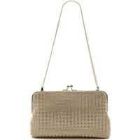 Whiting & Davis Dimple Mesh Clutch photo