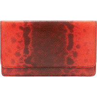 Zagliani Karung Bon Bon Fold-over Clutch photo