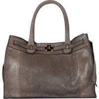 Zagliani Lizard Small Gatsby Tote photo