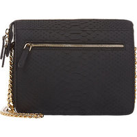 Zagliani Python Liberty Shoulder Bag photo